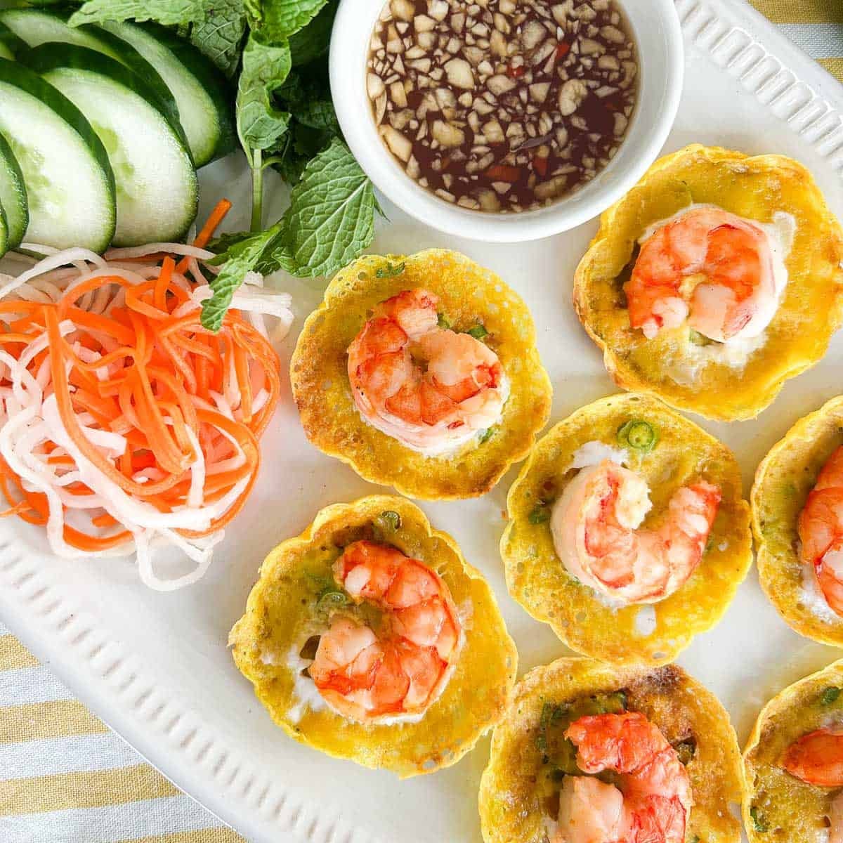 Bánh Khọt (Crispy Vietnamese Mini Pancakes) - Trang's Kitchen Table