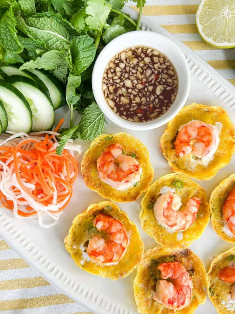 Bánh Khọt (Crispy Vietnamese Mini Pancakes) - Trang's Kitchen Table